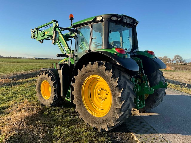 2019 john deere 6120 m command quad vierwielaangedreven landbouwtractor met voorlader - afbeelding 39 van  39