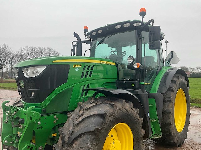 2019 john deere 6155r autopower vierwielaangedreven landbouwtractor - afbeelding 2 van  40