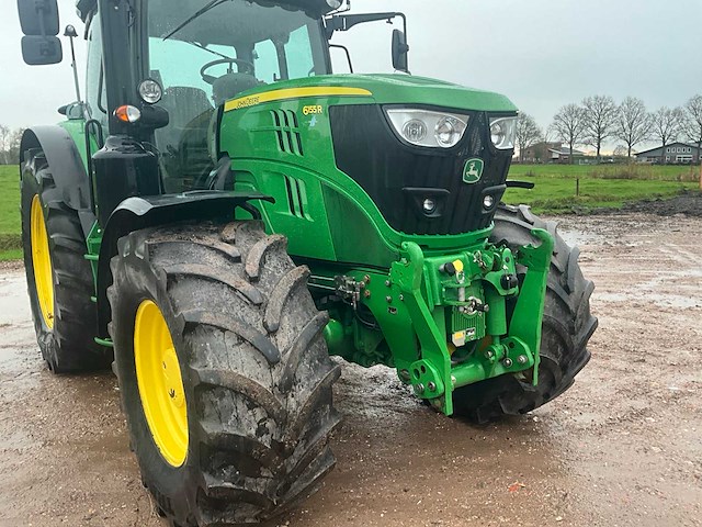 2019 john deere 6155r autopower vierwielaangedreven landbouwtractor - afbeelding 4 van  40