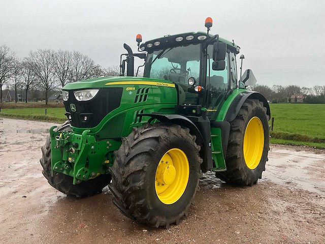 2019 john deere 6155r autopower vierwielaangedreven landbouwtractor - afbeelding 12 van  40