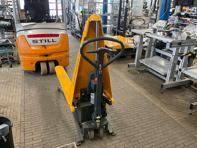 2019 jungheinrich amx10e hand hydraulische palletwagen - afbeelding 2 van  5