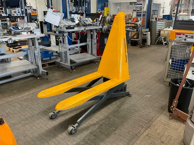 2019 jungheinrich amx10e hand hydraulische palletwagen - afbeelding 3 van  5