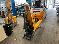 2019 jungheinrich amx10e hand hydraulische palletwagen