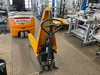 2019 jungheinrich amx10e hand hydraulische palletwagen - afbeelding 2 van  5