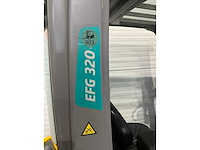 2019 jungheinrich efg 320 2000kg 4000uur vorkheftruck - afbeelding 3 van  6
