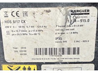 2019 kärcher hds 8/17cx hogedrukreiniger - afbeelding 3 van  11