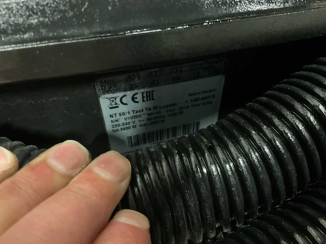 2019 karcher nt 50/1 tact te m industriële stofzuiger - afbeelding 5 van  5