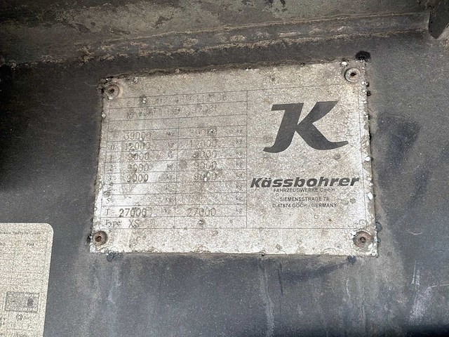 2019 kassbohrer oplegger - afbeelding 11 van  21