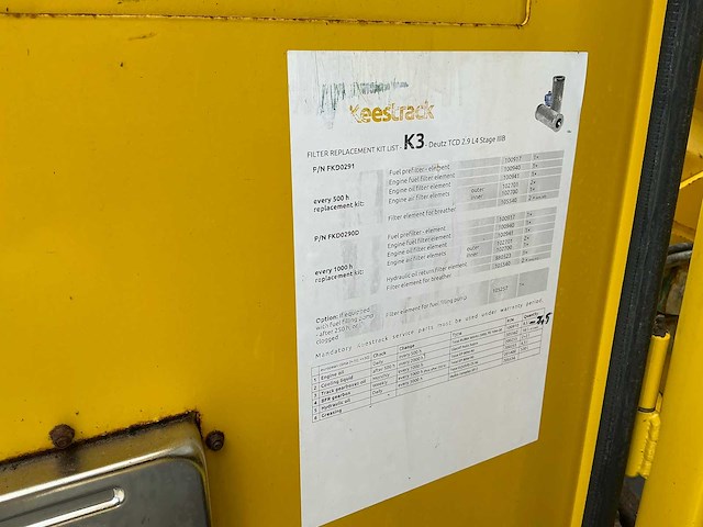 2019 keestrack k3 mobiele zeefinstallatie - afbeelding 18 van  63