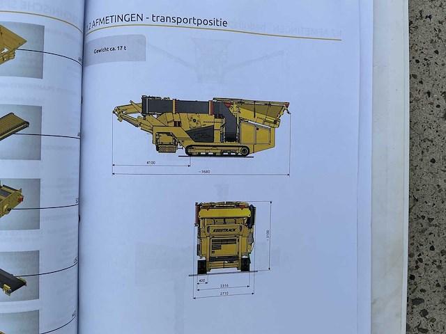 2019 keestrack k3 mobiele zeefinstallatie - afbeelding 38 van  63