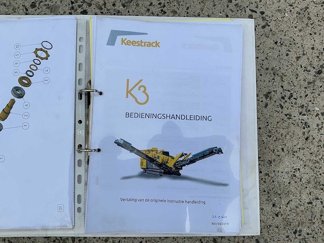 2019 keestrack k3 mobiele zeefinstallatie - afbeelding 40 van  63