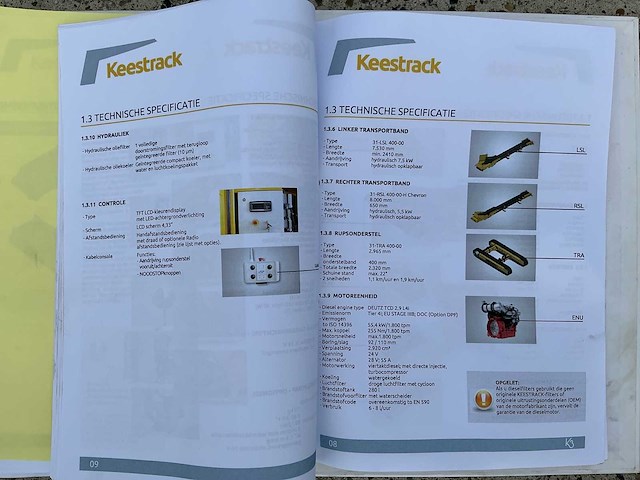 2019 keestrack k3 mobiele zeefinstallatie - afbeelding 44 van  63