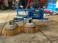 2019 kemp machines okb dubbele onkruidborstel - afbeelding 1 van  9