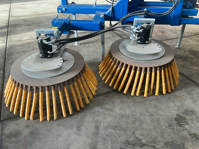 2019 kemp machines okb dubbele onkruidborstel - afbeelding 4 van  9