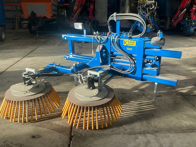 2019 kemp machines okb dubbele onkruidborstel - afbeelding 1 van  11