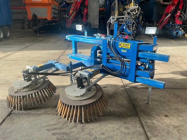2019 kemp machines okb dubbele onkruidborstel - afbeelding 1 van  8