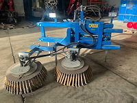 2019 kemp machines okb dubbele onkruidborstel - afbeelding 2 van  8
