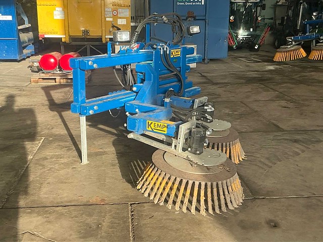 2019 kemp machines okb dubbele onkruidborstel - afbeelding 3 van  8