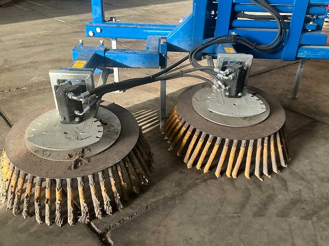2019 kemp machines okb dubbele onkruidborstel - afbeelding 5 van  8