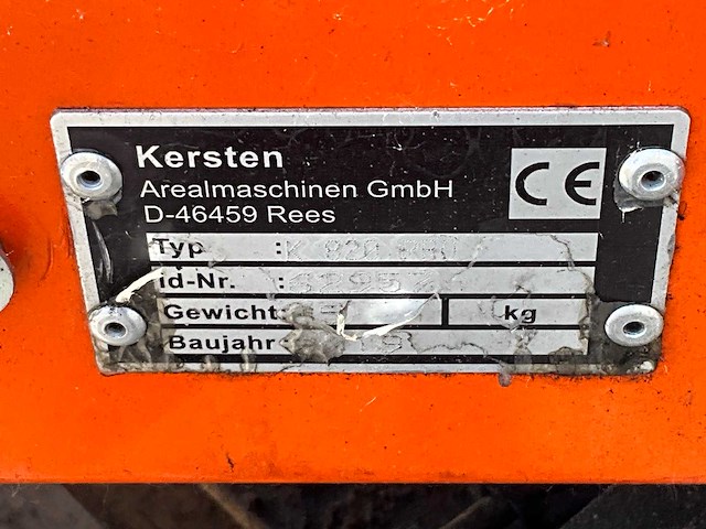 2019 kersten / hoaf k 820 pro / therm-hit 75 m professionele onkruidbrander - afbeelding 10 van  18