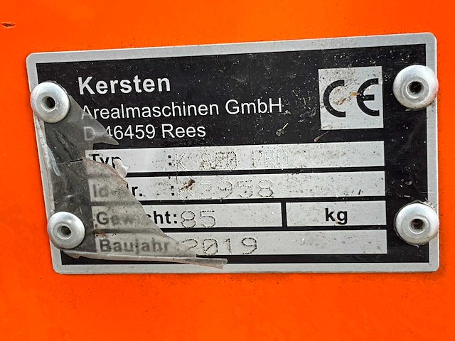 2019 kersten / hoaf k 820 pro / therm-hit 75 m professionele onkruidbrander - afbeelding 4 van  15