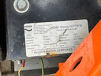 2019 kersten / hoaf k 820 pro / therm-hit 75 m professionele onkruidbrander - afbeelding 6 van  15
