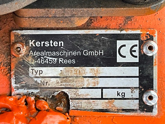 2019 kersten weedo ii onkruidborstelmachine - afbeelding 6 van  14