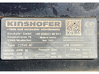 2019 kinshofer c25ve-80 schalengrijper - afbeelding 4 van  12