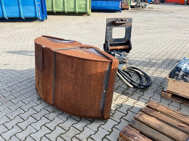 2019 kinshofer c25ve-80 schalengrijper - afbeelding 6 van  12