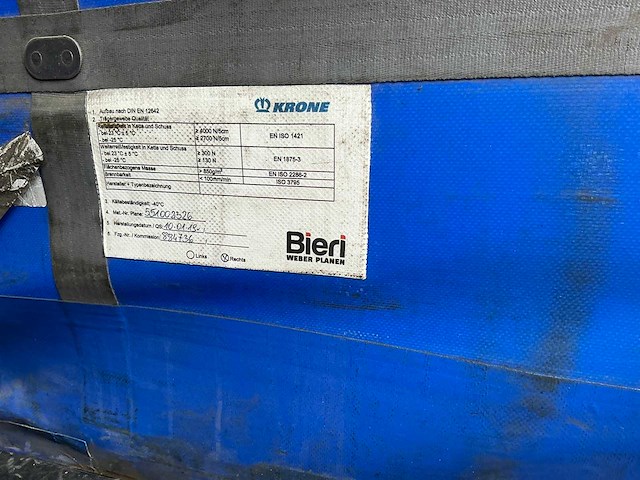 2019 krone sd oplegger - afbeelding 27 van  34