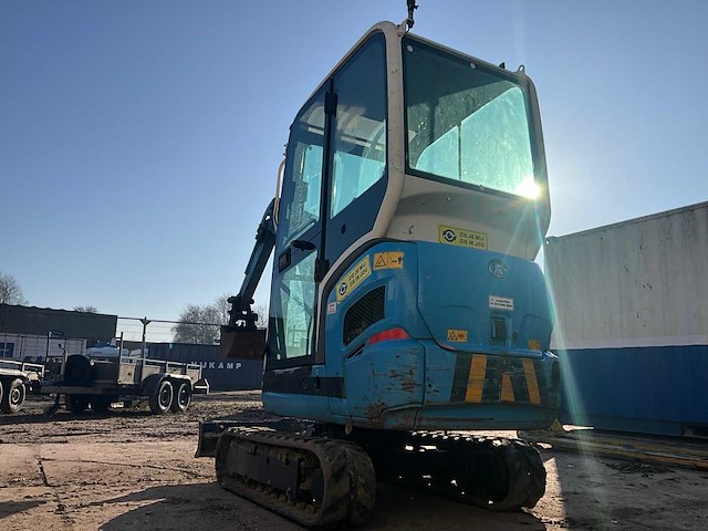 2019 kubota kx016-4 minigraafmachine - afbeelding 25 van  30