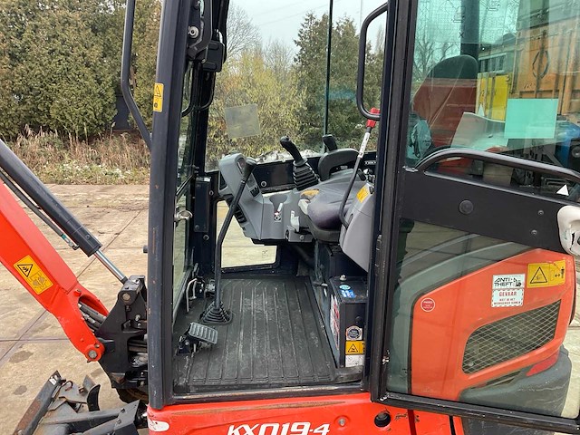 2019 kubota kx019-4 midigraafmachine cw 05 - afbeelding 18 van  33