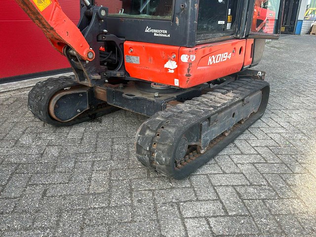 2019 kubota kx019-4 minigraafmachine - afbeelding 6 van  20