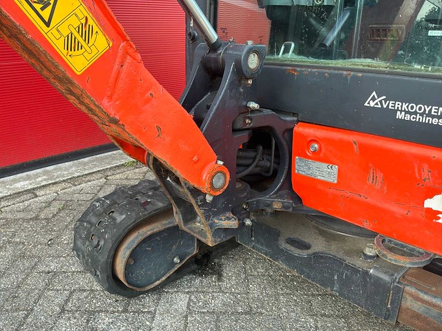 2019 kubota kx019-4 minigraafmachine - afbeelding 7 van  20