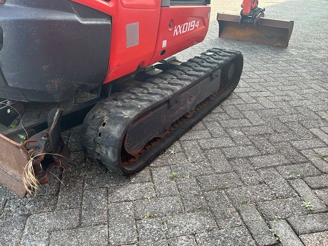 2019 kubota kx019-4 minigraafmachine - afbeelding 9 van  20