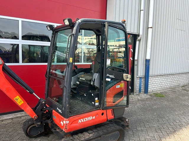 2019 kubota kx019-4 minigraafmachine - afbeelding 17 van  20