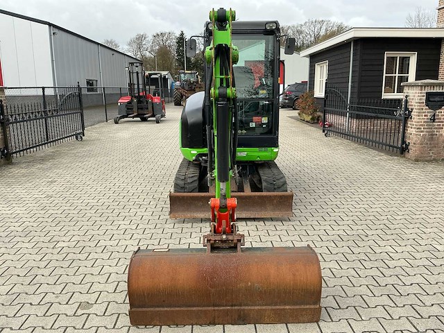 2019 kubota kx027-4 minigraafmachine - afbeelding 12 van  31