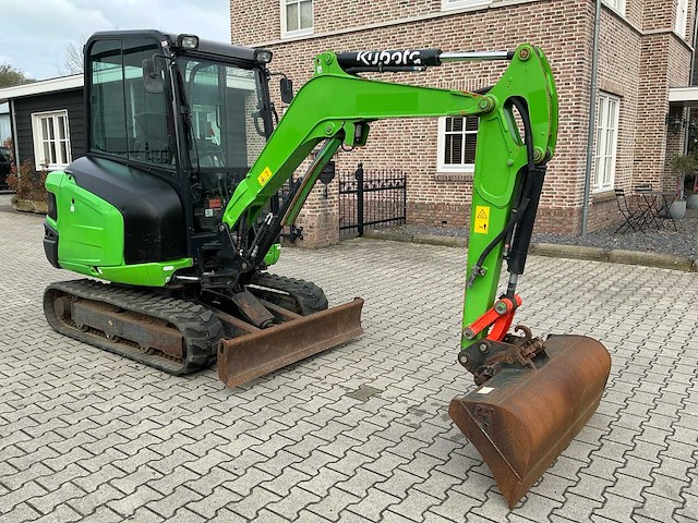 2019 kubota kx027-4 minigraafmachine - afbeelding 23 van  31
