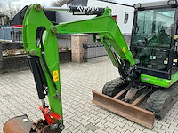 2019 kubota kx027-4 minigraafmachine - afbeelding 1 van  31