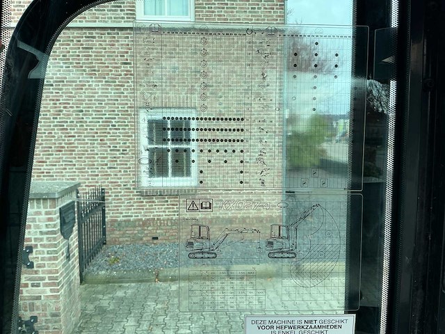 2019 kubota kx027-4 minigraafmachine - afbeelding 8 van  31