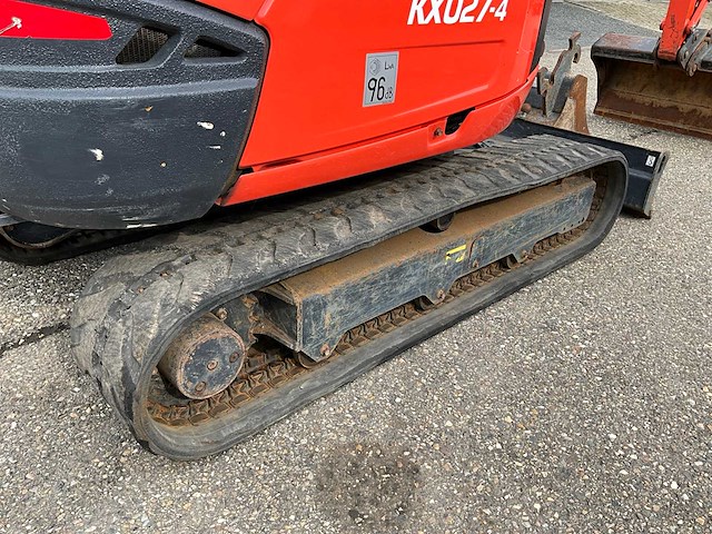2019 kubota kx027-4 minigraafmachine - afbeelding 3 van  35