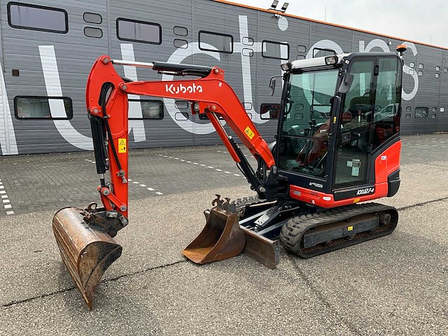 2019 kubota kx027-4 minigraafmachine - afbeelding 1 van  35
