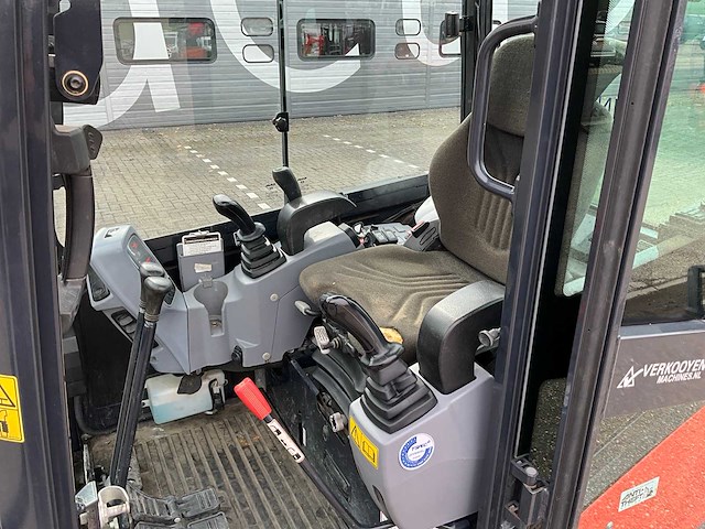 2019 kubota kx027-4 minigraafmachine - afbeelding 17 van  35