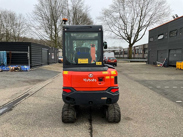 2019 kubota kx027-4 minigraafmachine - afbeelding 30 van  35