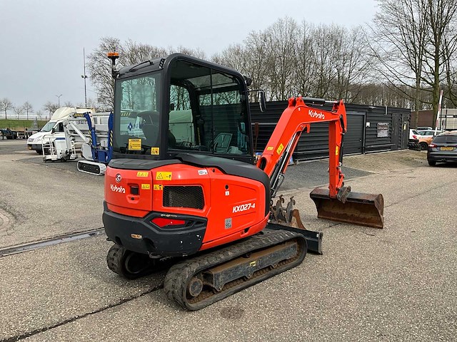 2019 kubota kx027-4 minigraafmachine - afbeelding 31 van  35