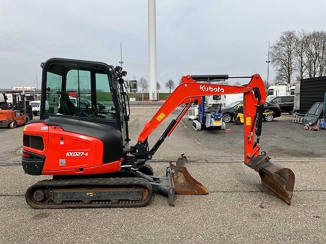 2019 kubota kx027-4 minigraafmachine - afbeelding 32 van  35