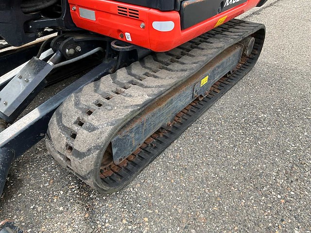 2019 kubota kx027-4 minigraafmachine - afbeelding 35 van  35