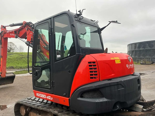2019 kubota kx080-4a2 rupsgraafmachine - afbeelding 19 van  39