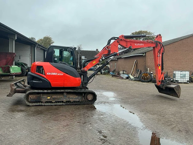 2019 kubota kx080-4a2 rupsgraafmachine - afbeelding 36 van  39