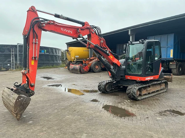 2019 kubota kx080-4a2 rupsgraafmachine - afbeelding 1 van  39